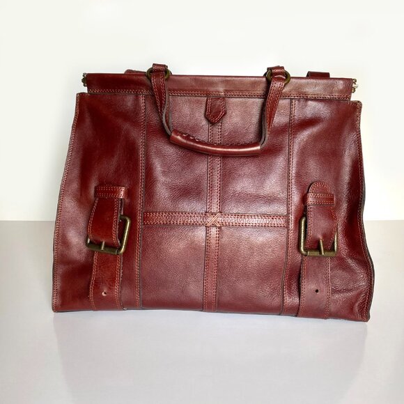Patricia Nash 'Trento' Satchel Leather Bag Purse - Picture 6 of 12